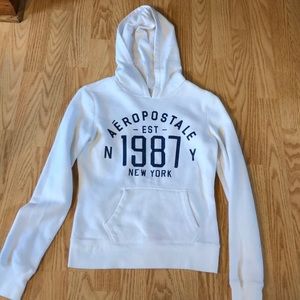 White Aeropostale hoodie
